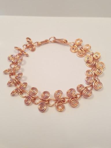 Egyptian Coil Copper Bracelet - Innovated Visions Jewelry