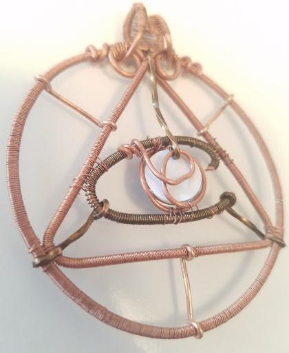 The Enlightened Eye Sacred Geometry Pendant - Innovated Visions Jewelry